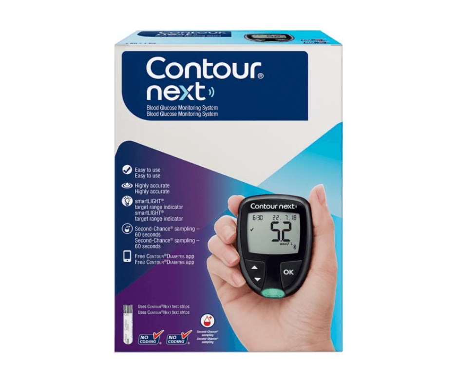 Contour Next blood glucose monitor